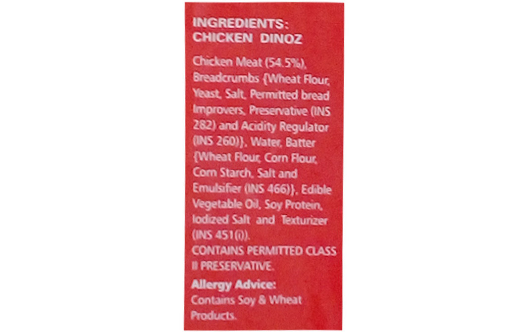 Yummiez Chicken Garlic Fingers, Chicken Nuggets, Chicken Dinoz Party   Pack  600 grams